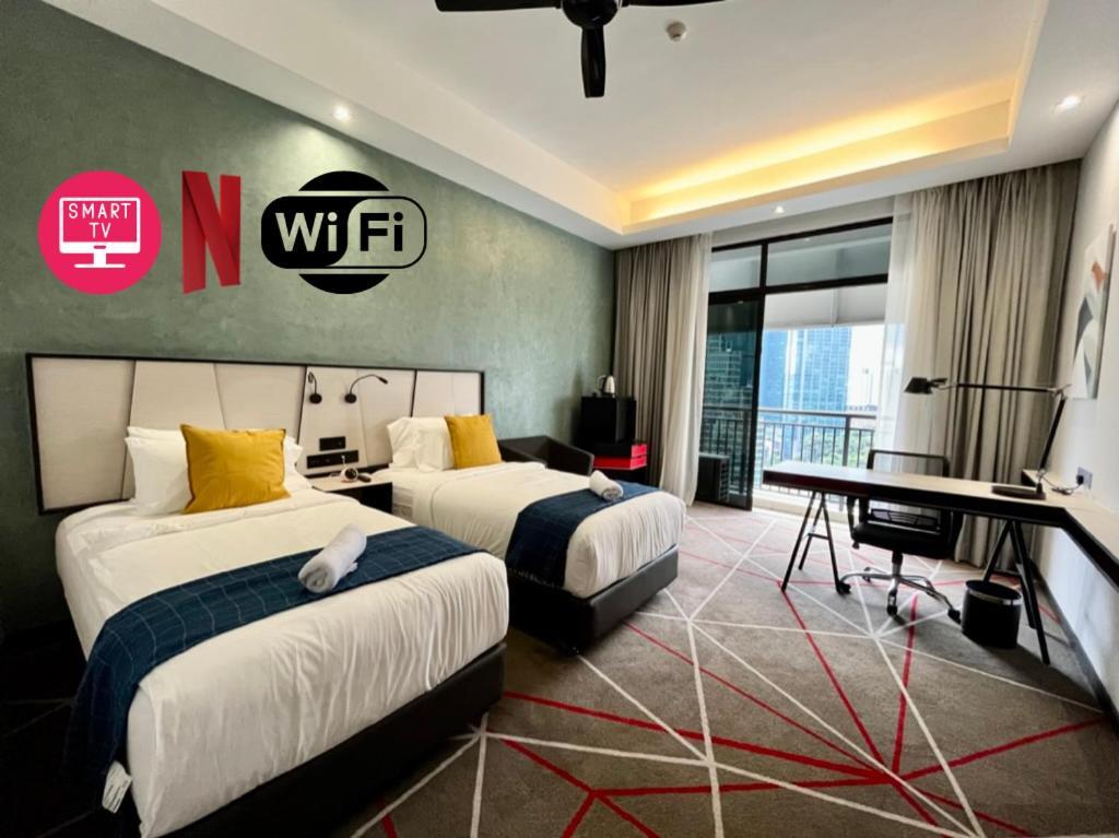 #16 M101 Dang Wangi Klcc View Pool By Livin Appartement Kuala Lumpur Buitenkant foto